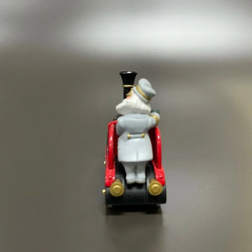 Hallmark Keepsake Jolly Locomotive Train Ornament Die-Cast Metal and Handcrafted